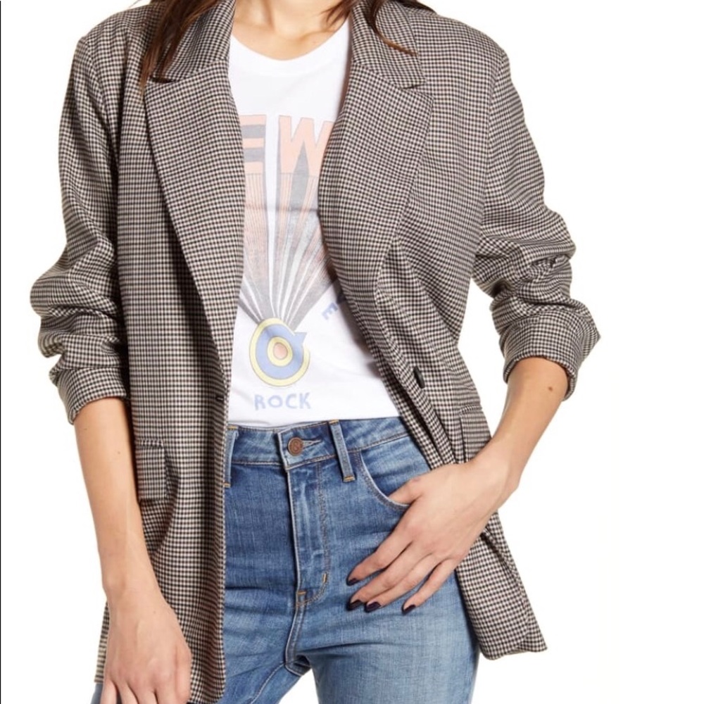 Treasure & Bond Women’s Frank Check Blazer